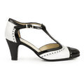 ZAPATO ARMINA NEGRA Y BLANCA