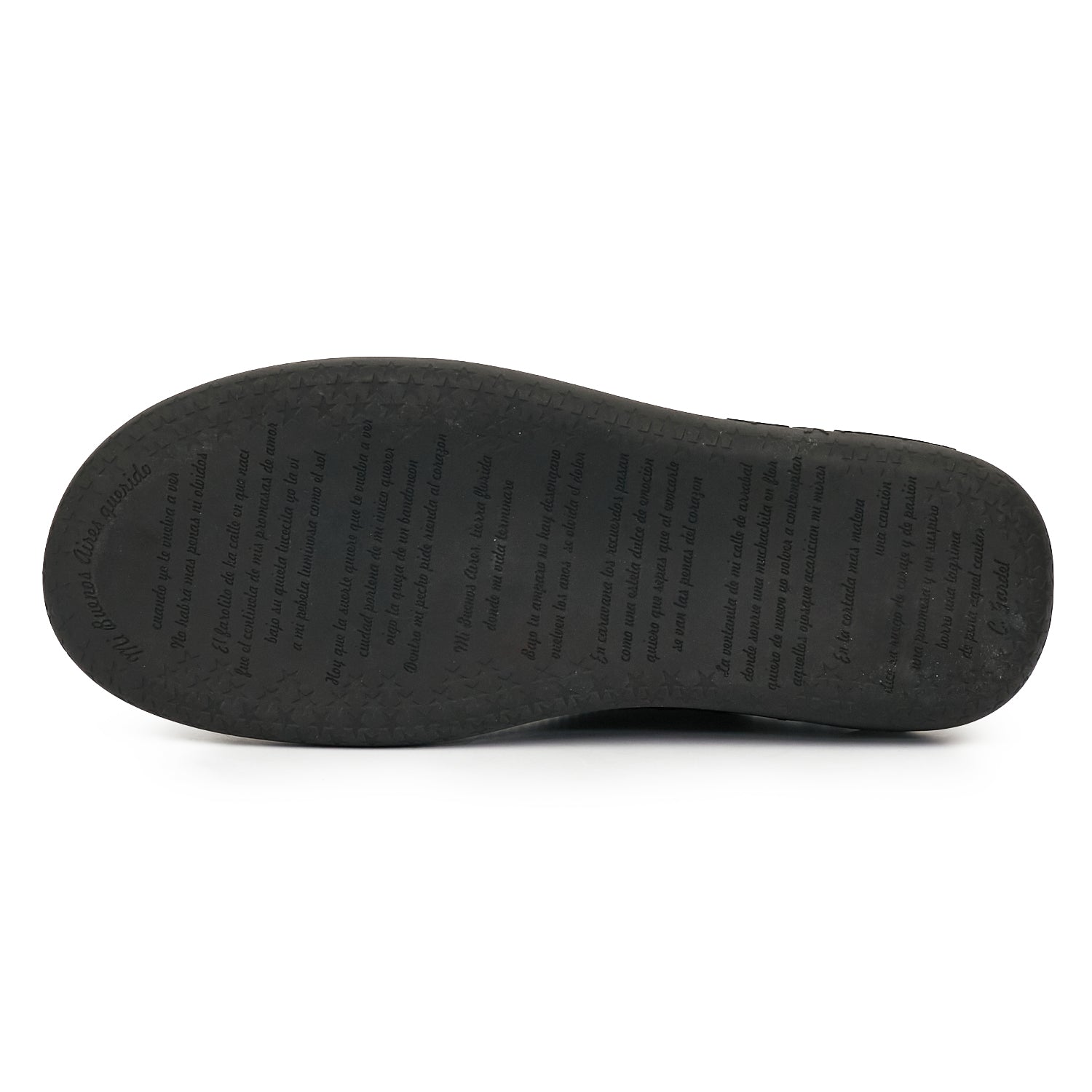 ZAPATILLA TANGO NEGRO GASTADO